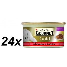 Gourmet Gold mokra karma dla kota - 24 x 85 g