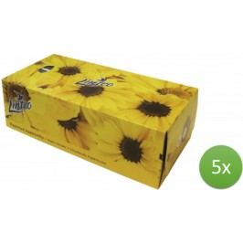 LINTEO satin chusteczki higieniczne – 5 x 150