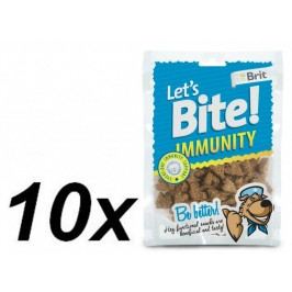 Brit przysmak dla psa Lets Bite Immunity 10x150 g