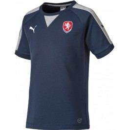 Puma koszulka Czech Republic Casuals T-Shirt dark denim S