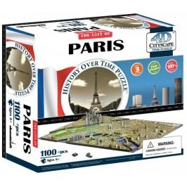 4D Cityscape 4DCity Puzzle - Paryż