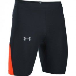 Under Armour Spodenki Run True Heatgear Half Tight Black Phoenix Fire Reflective
