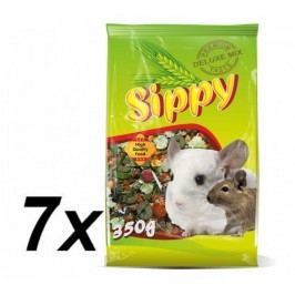 Akinu sucha karma dla szynszyla, koszatniczki Sippy Deluxe- 7x350g