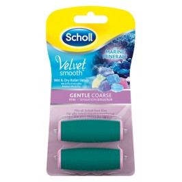 Scholl wymienne głowice Velvet Smooth Wet&Dry, 2 szt.
