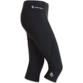 Sensor Damskie spodenki rowerowe z nogawkami 3/4 Cyklo Entry Black