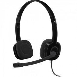 Logitech Słuchawki Stereo Headset H151 Black (981-000589)