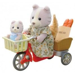 Sylvanian Families Psia rodzinka na rowerze 2236
