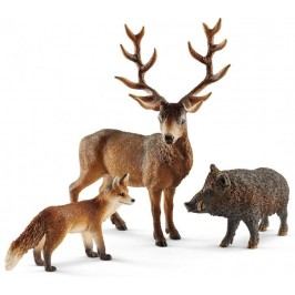 Schleich Zestaw leśne zwierzątka 41458